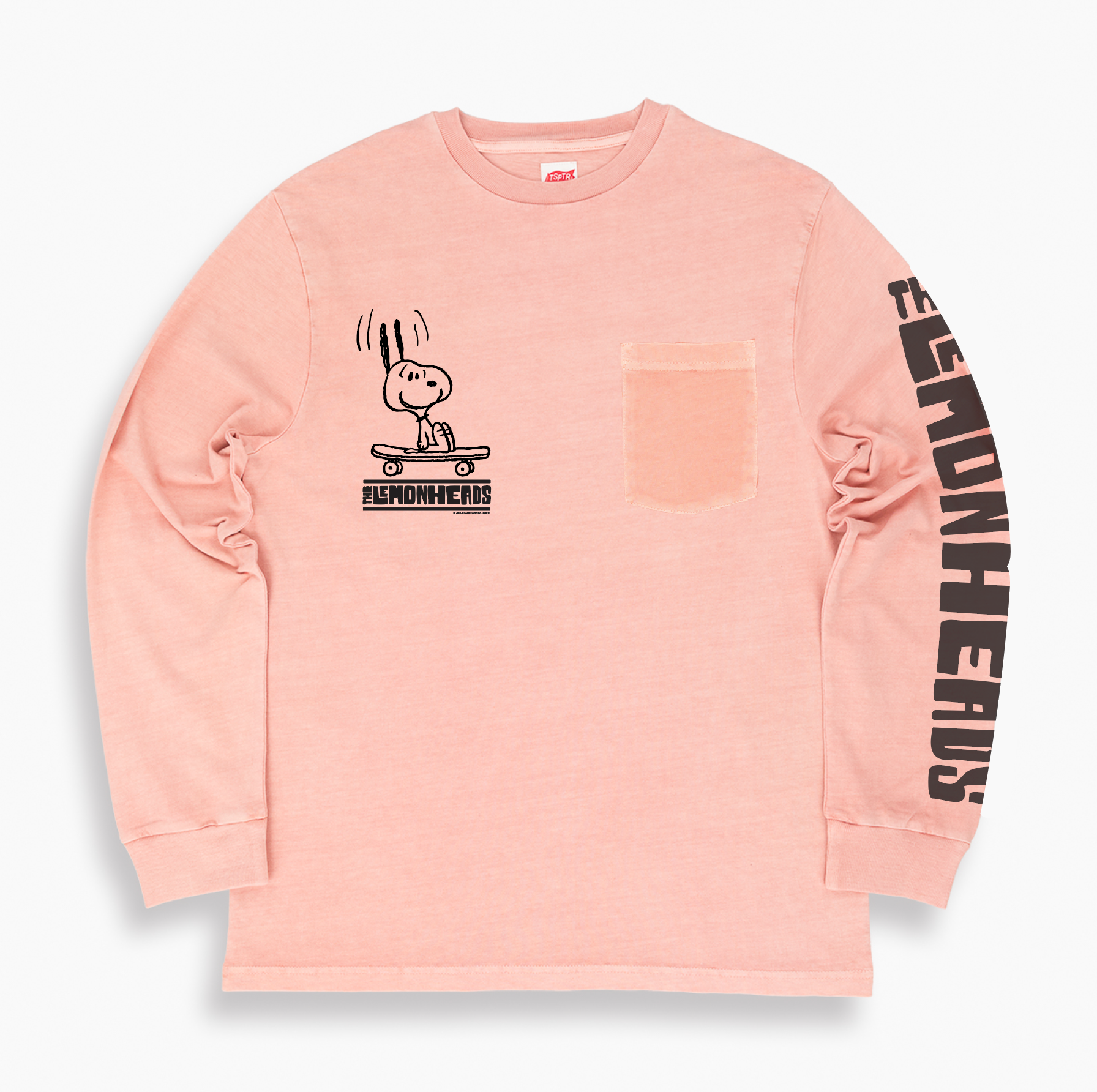 LOVE CHANT LONGSLEEVE POCKET TEE