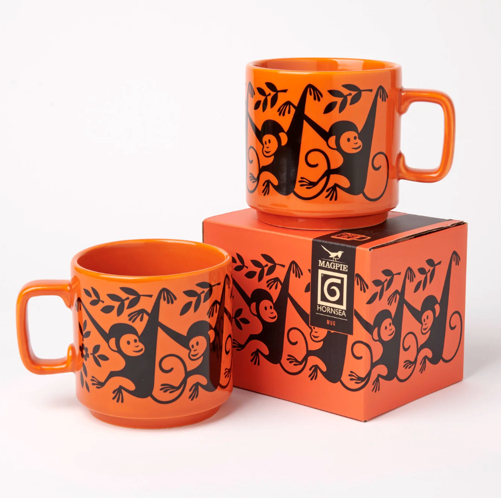 HORNSEA MONKEY MUG