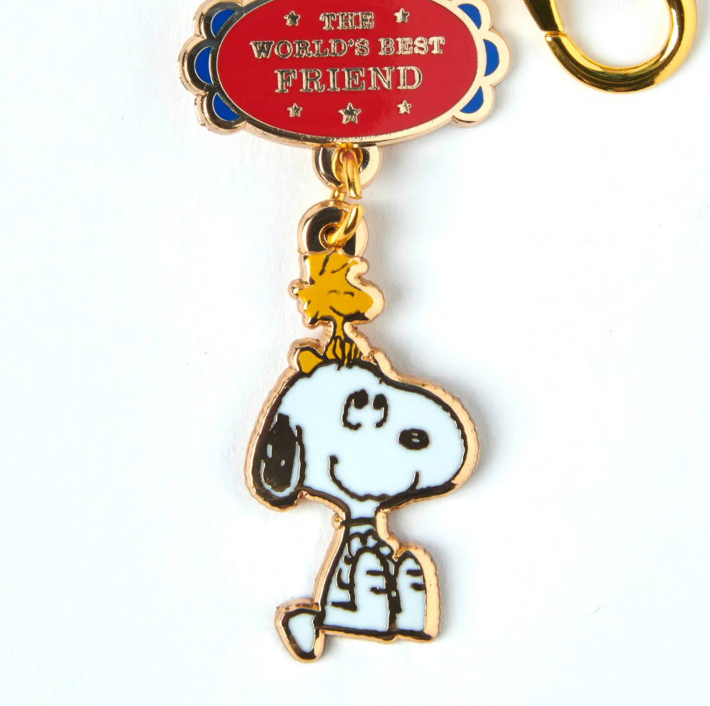 PEANUTS WORLDS BEST FRIEND KEYRING