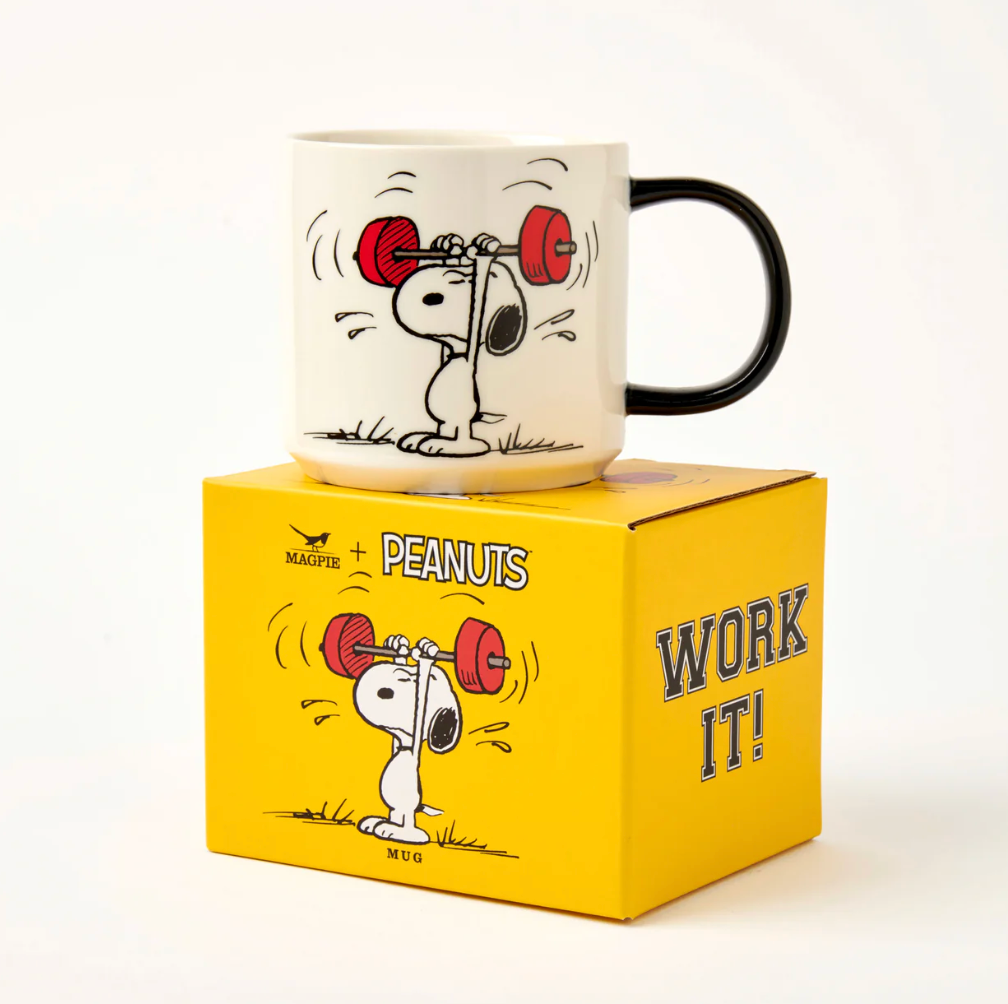 PEANUTS WORK IT! MUG