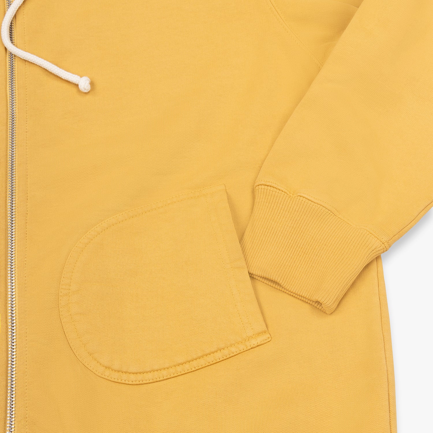 Zip Thru Parka Hooded Sweatshirt