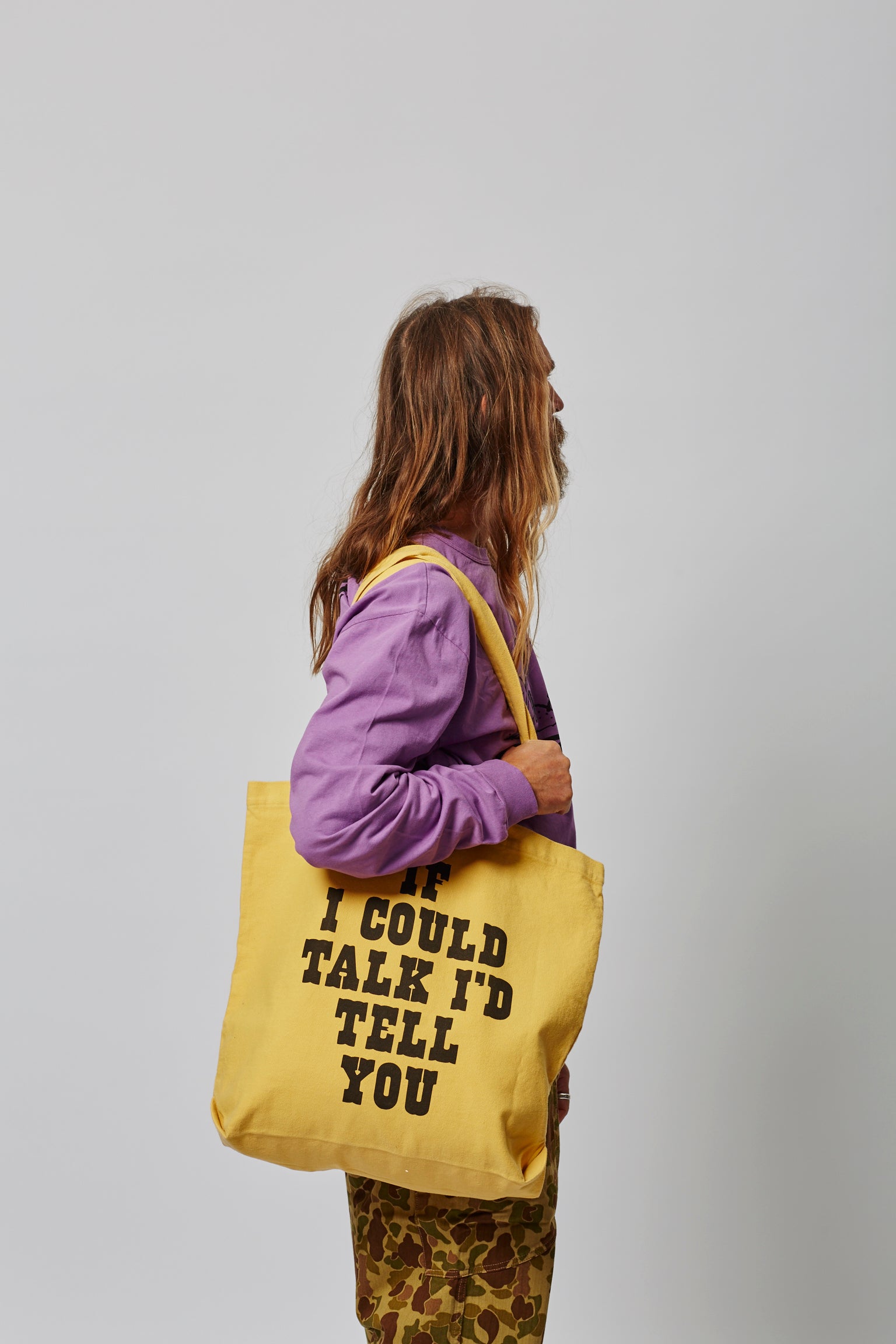 IF I COULD TALK Tote Bag