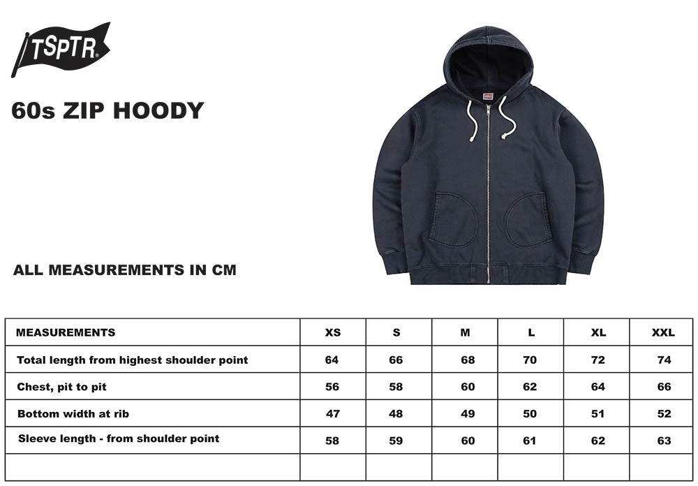 Zip Thru Parka Hooded Sweatshirt
