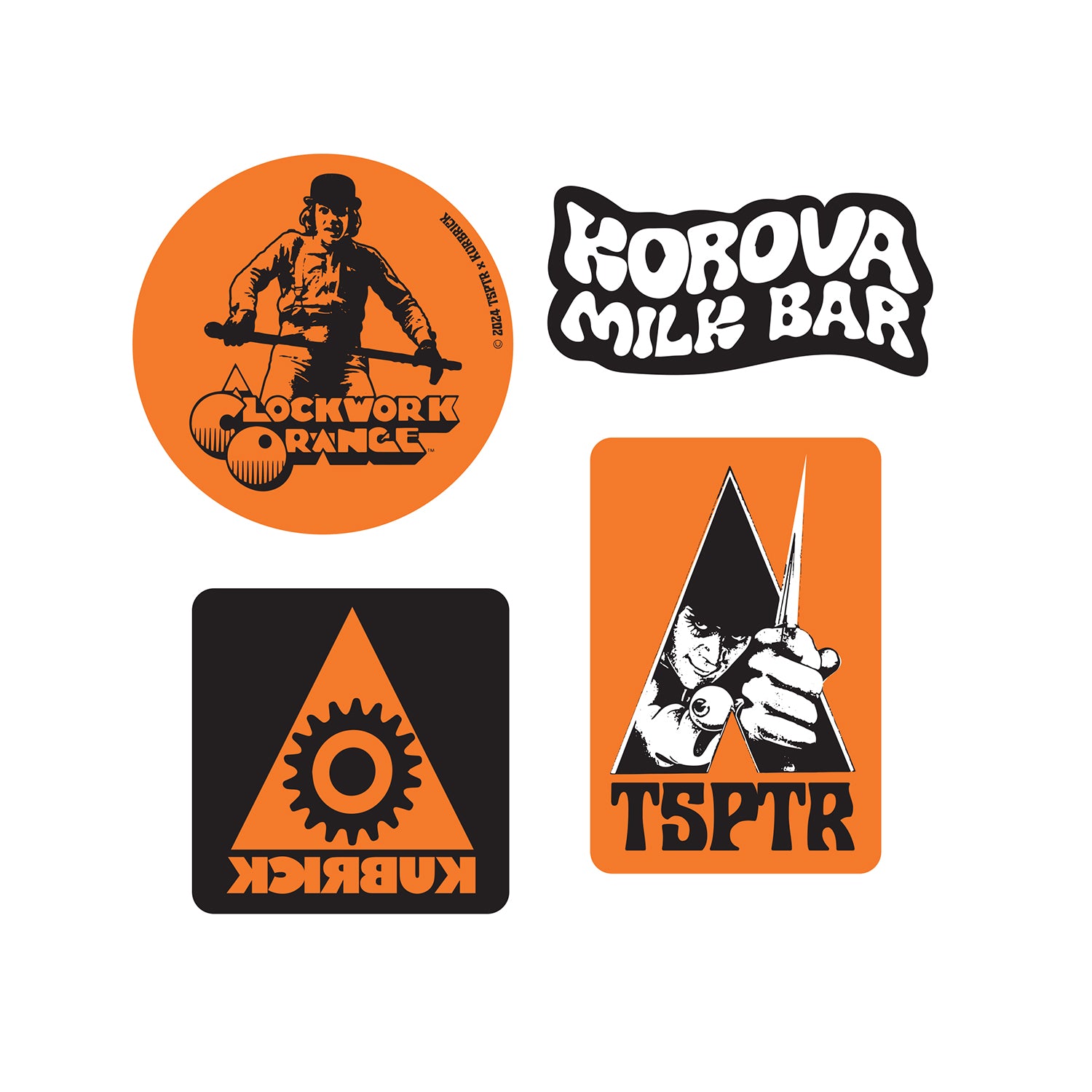 TSPTR x KUBRICK Sticker Pack