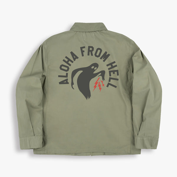 ALOHA FROM HELL Marine Jacket | TSPTR