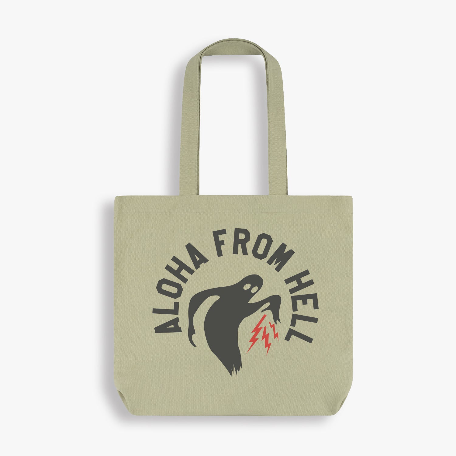 ALOHA FROM HELL Large Tote Bag