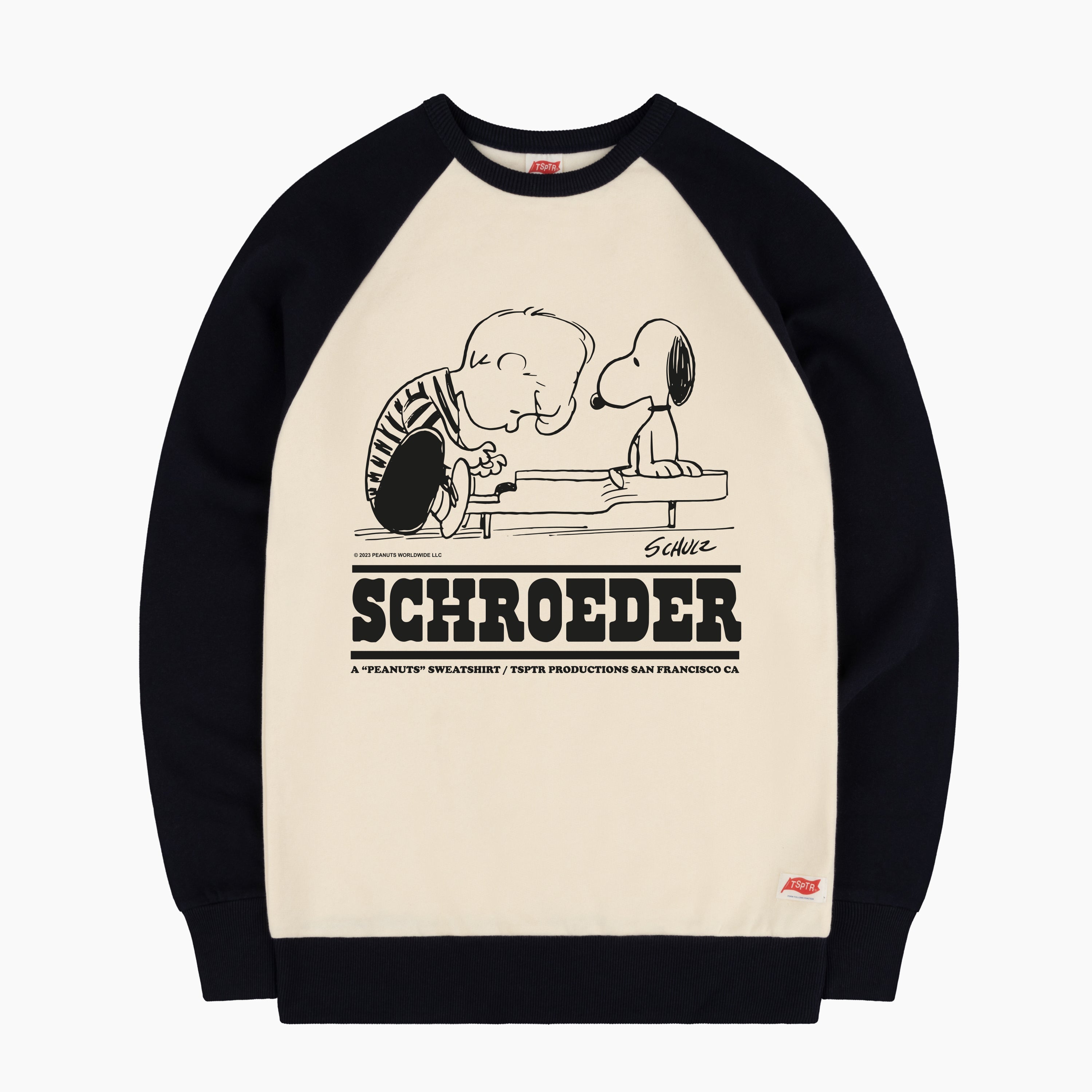 Schroeder Music Raglan Sweatshirt
