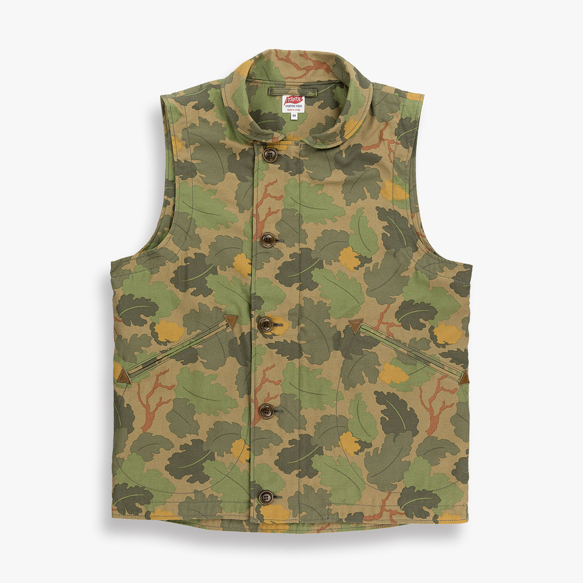 DECK VEST LEAF CAMO