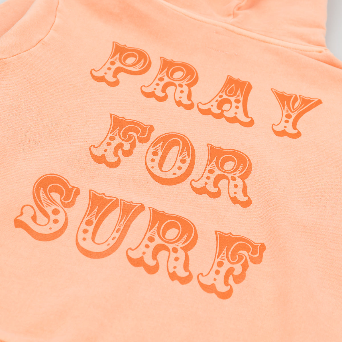 PRAY FOR SURF HOODED SWEAT