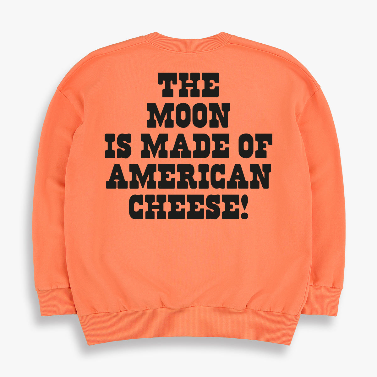 The Moon Is Made Of American Cheese 60s Sweatshirt