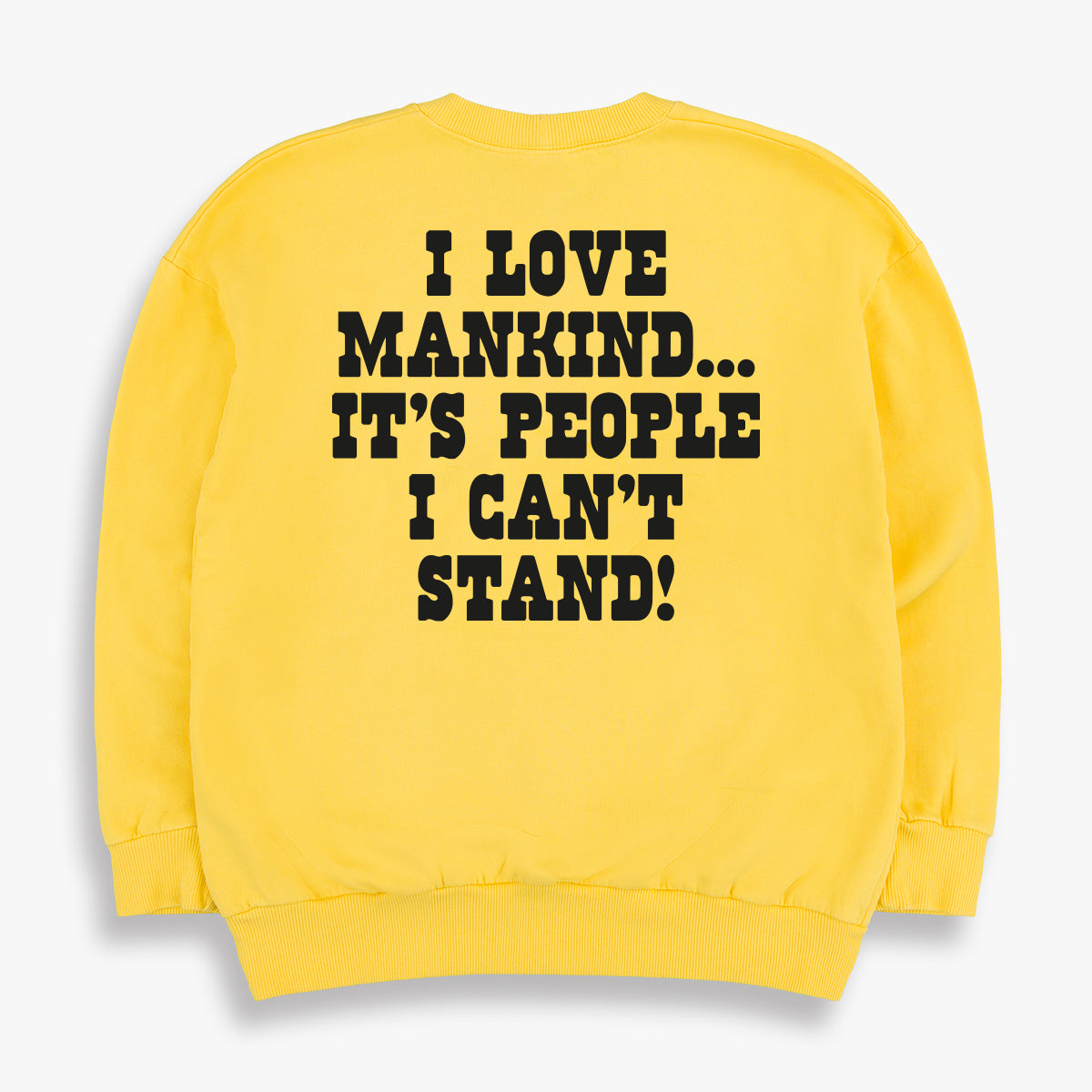 I Love Mankind 60s Sweatshirt
